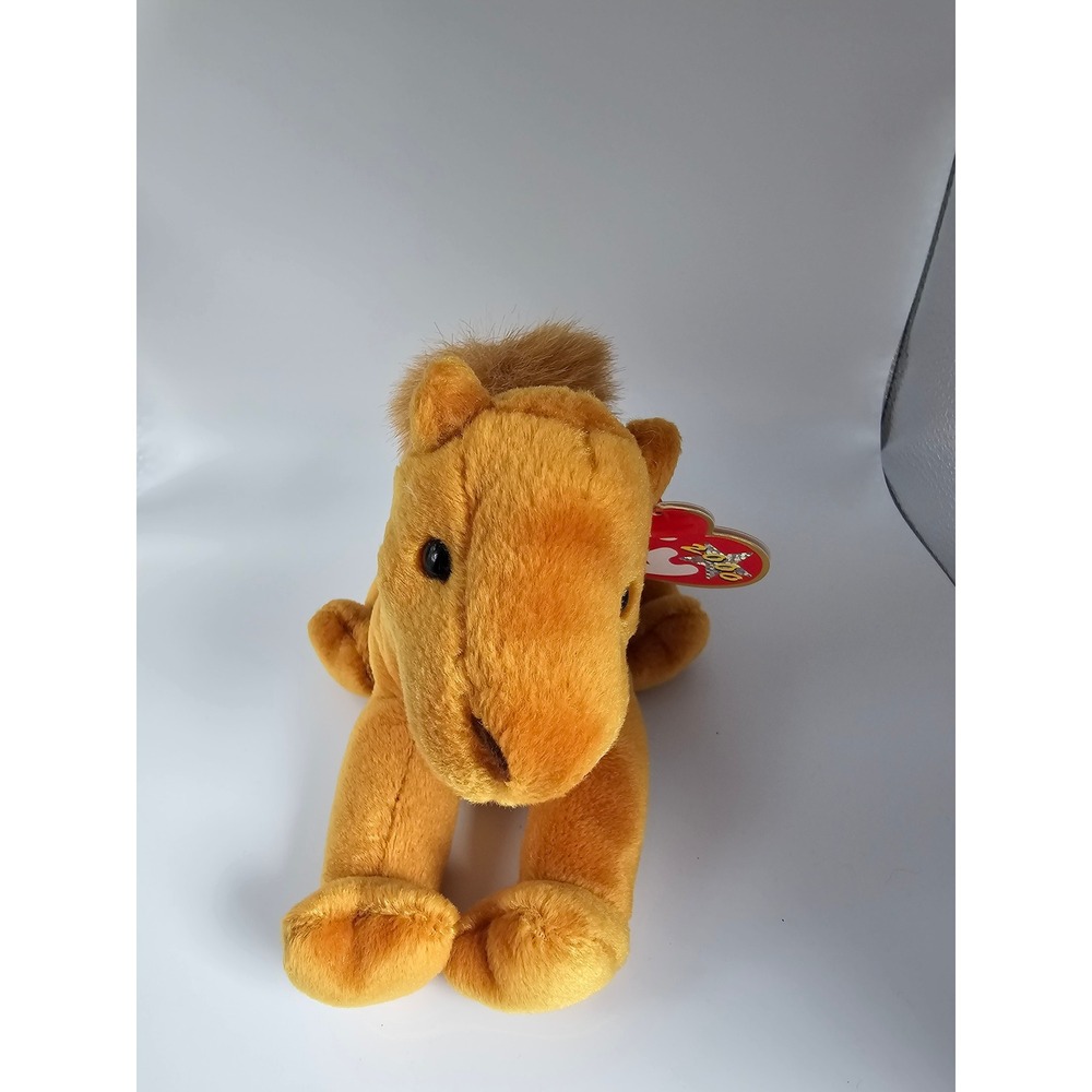 Ty Beanie Baby Niles the Camel 2000 Tan Plush Stuffed Animal 4284 with Tags